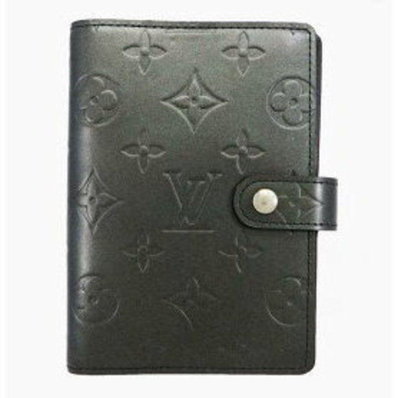 Louis Vuitton Agenda Monogram Matte Noir Black - Picture 1 of 1